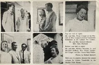 The Lobster Pot Gallery, 1968 - show card, with young Cecelia & Seward Johnson photo