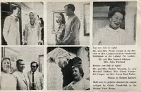 The Lobster Pot Gallery, 1968 - show card, with young Cecelia & Seward Johnson photo