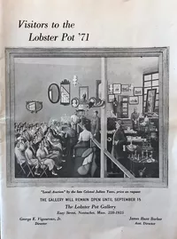 The Lobster Pot Gallery - seasonal 12-page brochure, 1971