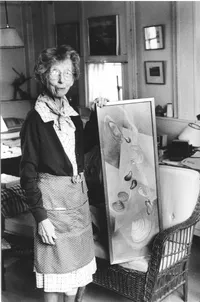 Elizabeth Saltonstall at Wateredge - photograph by George Thomas