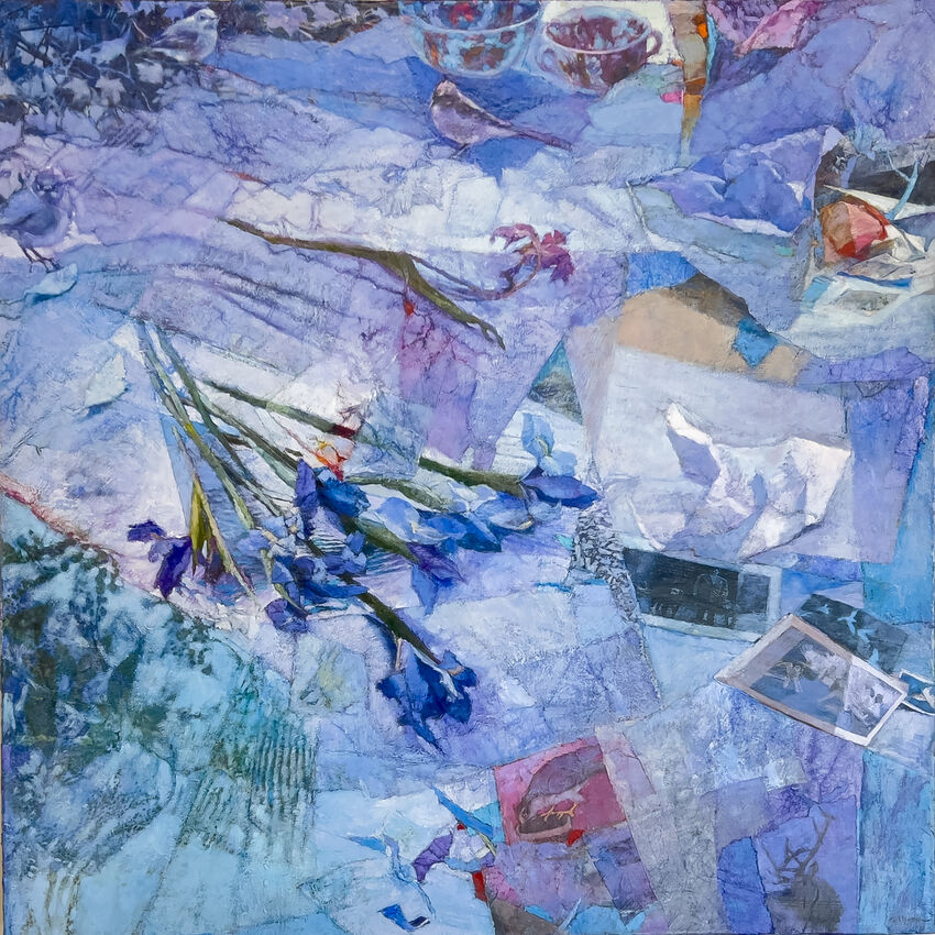 Collage and Mixed Media Painting, 18+