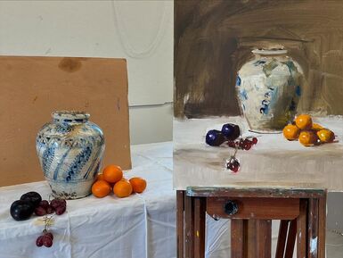 Mastering Still Life & Landscape in Oil, 18+